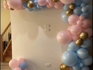 Balloon garland $50 per meters (2)