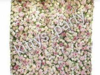 Floral backdrop for hire