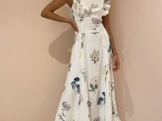 Alémais Jules Floral Midi Dress