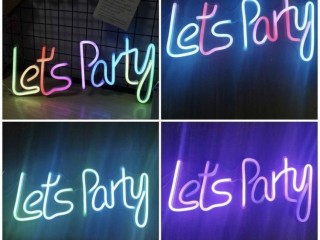 Lets Party sign for Hire