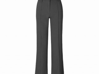 Vera wide leg pants in dark gray