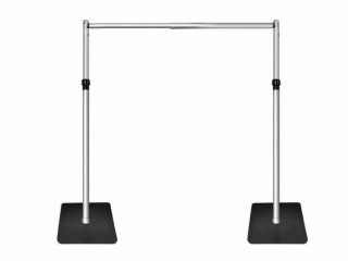 Heavy duty backdrop stand