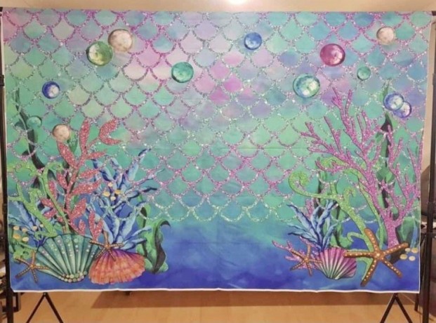 mermaid-under-water-theme-backdrop-hire-big-0