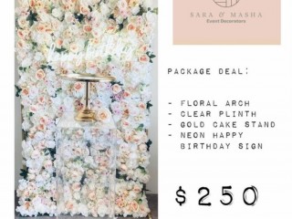 Floral party package