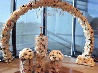 Wedding arch/arbor floral