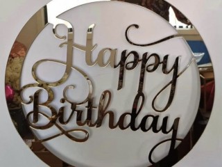 Hire happy birthday sign