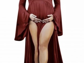 Rowan Maternity Photography Gown Maxi Dress for HIRE