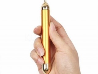 24K Gold Vibration Facial beauty roller Massager New