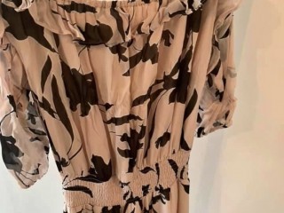 BNWOT OFF SHOULDER MAXI SZ 8