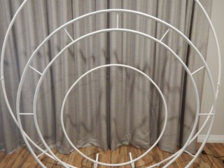 Single Row - Circular Wedding Arch