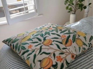 William Morris Lemon Tree Cushion Cover and Insert