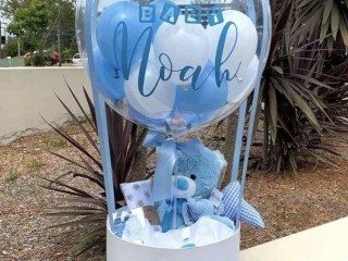 Baby boy or girl balloon gift