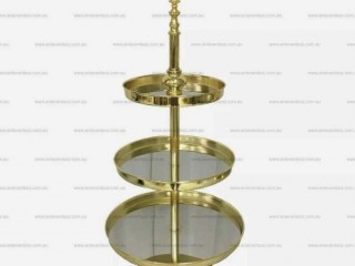 Cake stands 3 tier for HIRE