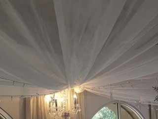 Ceiling draps for hire