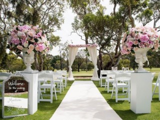 Vintage Pink Wedding Ceremony Package (Hire)