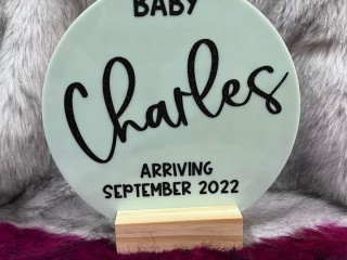 Personalised Pregnancy Announcement