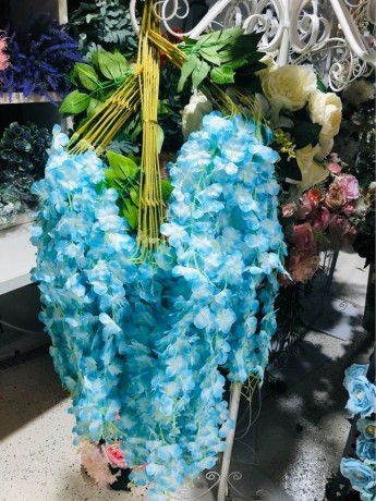 artificial-blue-wisteria-flowers-for-sale-3stem-baby-shower-event-decorations-big-0