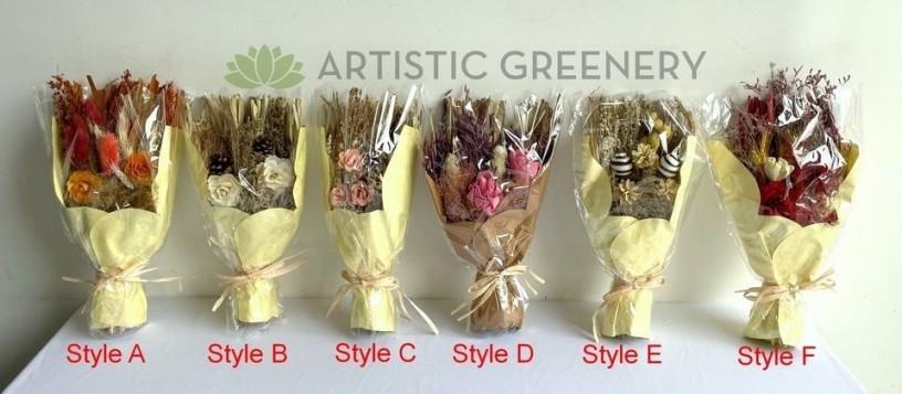 dried-flower-bouquet-mixed-with-artificial-flowers-big-0