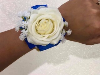 School ball buttonholes & corsages (silk flowers) from $18 each