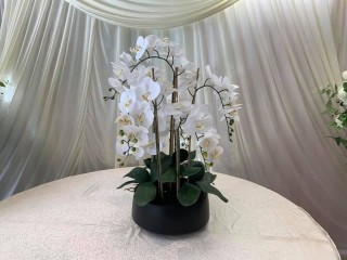 High quality artificial orchid arrangement