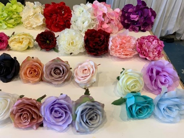 silk-flower-head-from-2-each-for-flower-wall-cake-decor-flower-crown-etc-big-2