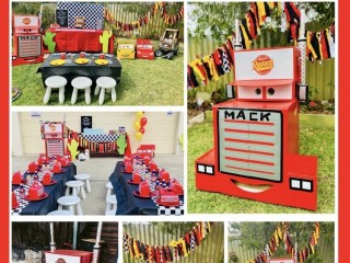 Disney Car,Lightning Mcqueen Themed Party