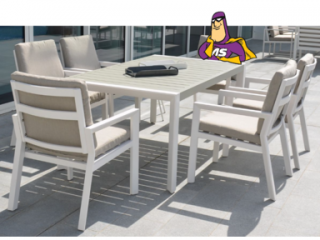 Christina 7 Pce Outdoor Dining Set