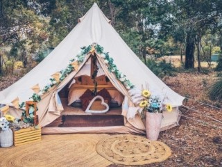 Beautiful Bell Tent Hire