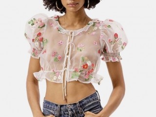 For Love & Lemons Jaclyn Blouse BNWT