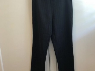 Miaou maeve pants navy pinstripe