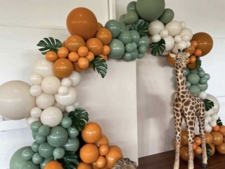 Balloon garland $90 per meters